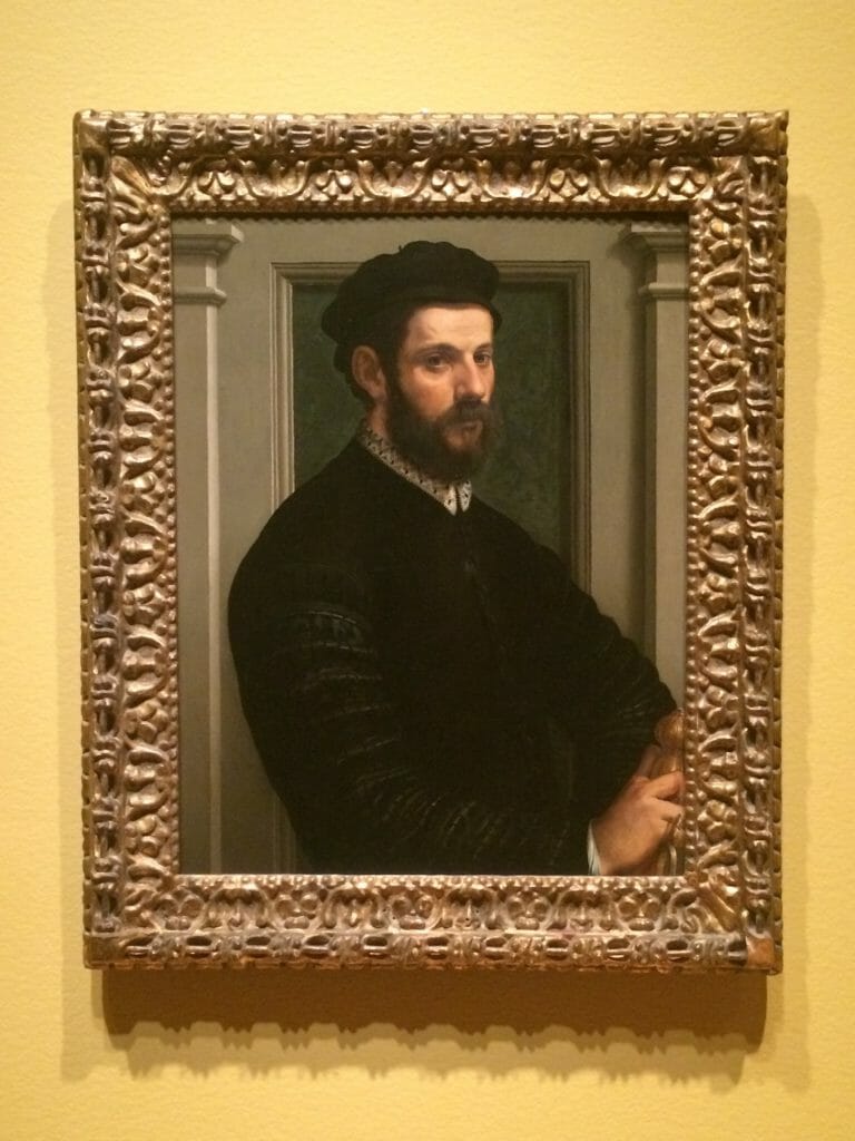 the radiance of darkness with a self-portrait by Francesco Salviati c 1545